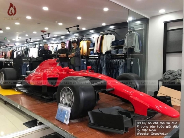 Dự án chế tác xe đua F1 tại Việt Nam 2020