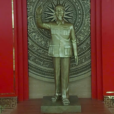 Mẫu tượng Bác Hồ bằng Composite cho nhà truyền thống huyện ủy Hòa Vang Đà Nẵng