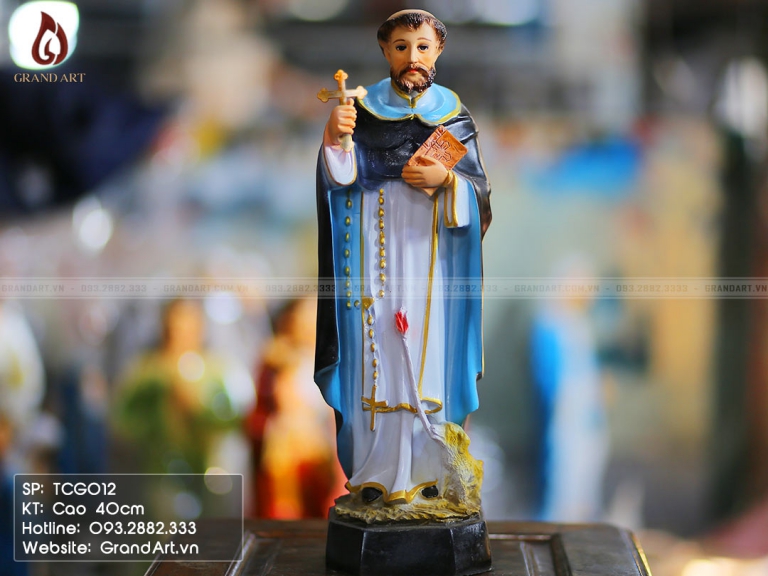 Tượng Đa Minh Bằng Composite Cao 40cm