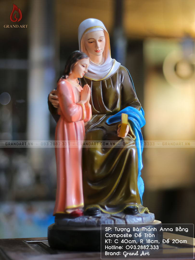 Địa chỉ bán tượng Bà Thánh Anna đẹp, chất lượng giá tốt nhất