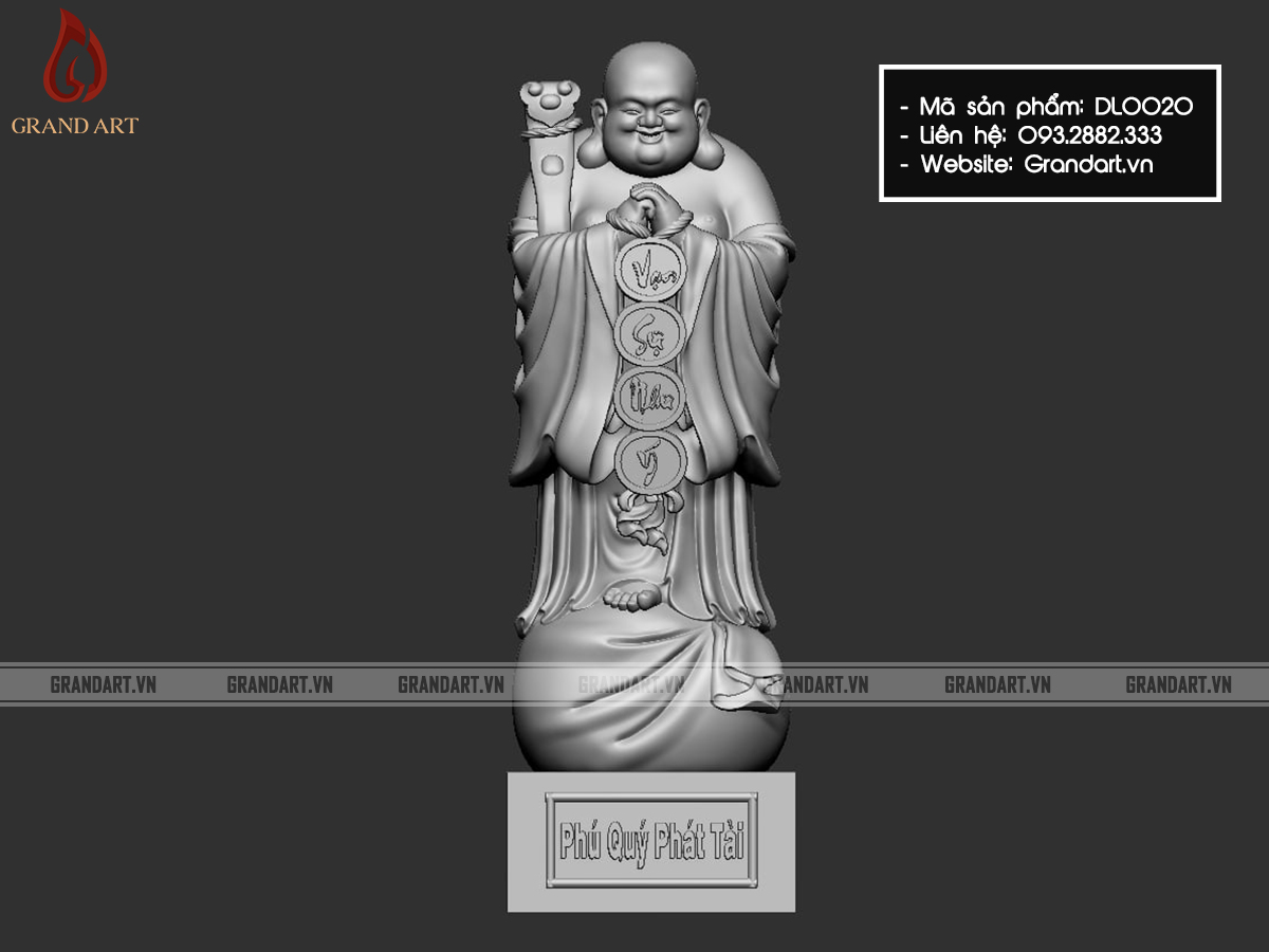 tượng Phật Di Lặc chúc phúc - DL0020