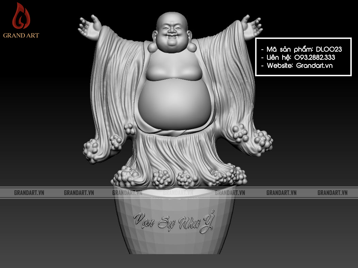 tượng Phật Di Lặc Nghênh Hỷ - DL0023