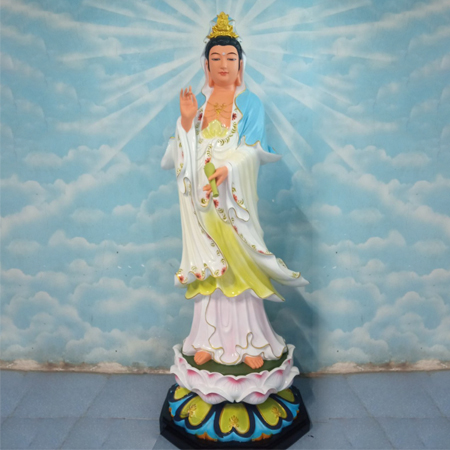 Tượng Phật Bà Quan Âm Bồ Tát Bằng Composite - QA0011
