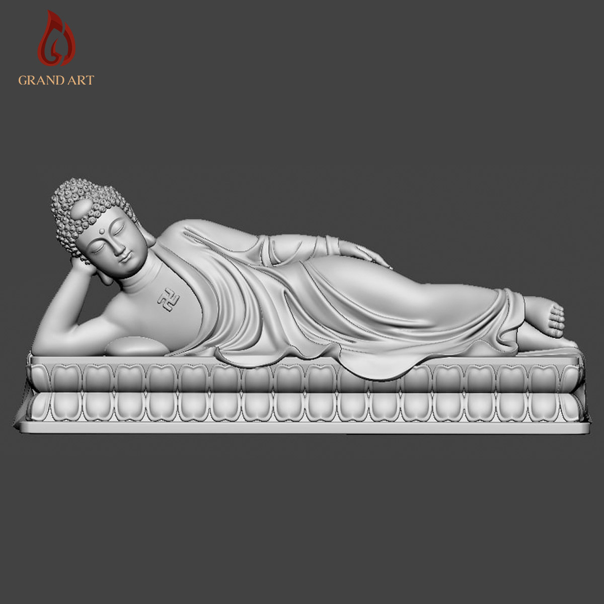Tượng Phật Nhập Niết Bàn - TC0002