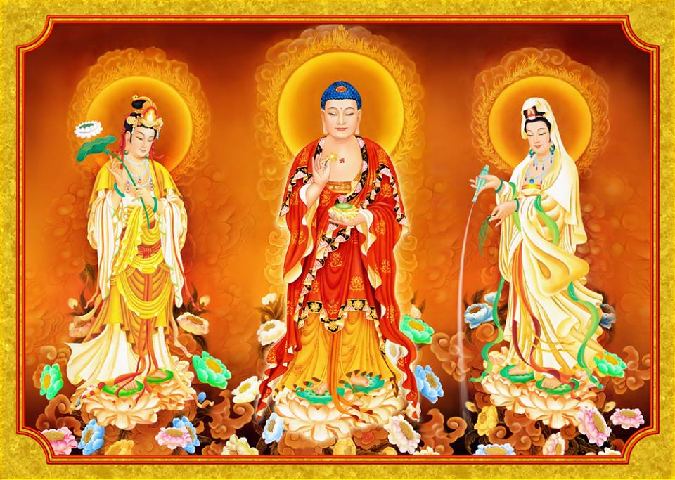 Tượng Tây Phương Tam Thánh mang nhiều ý nghĩa quan trọng trong Phật Giáo