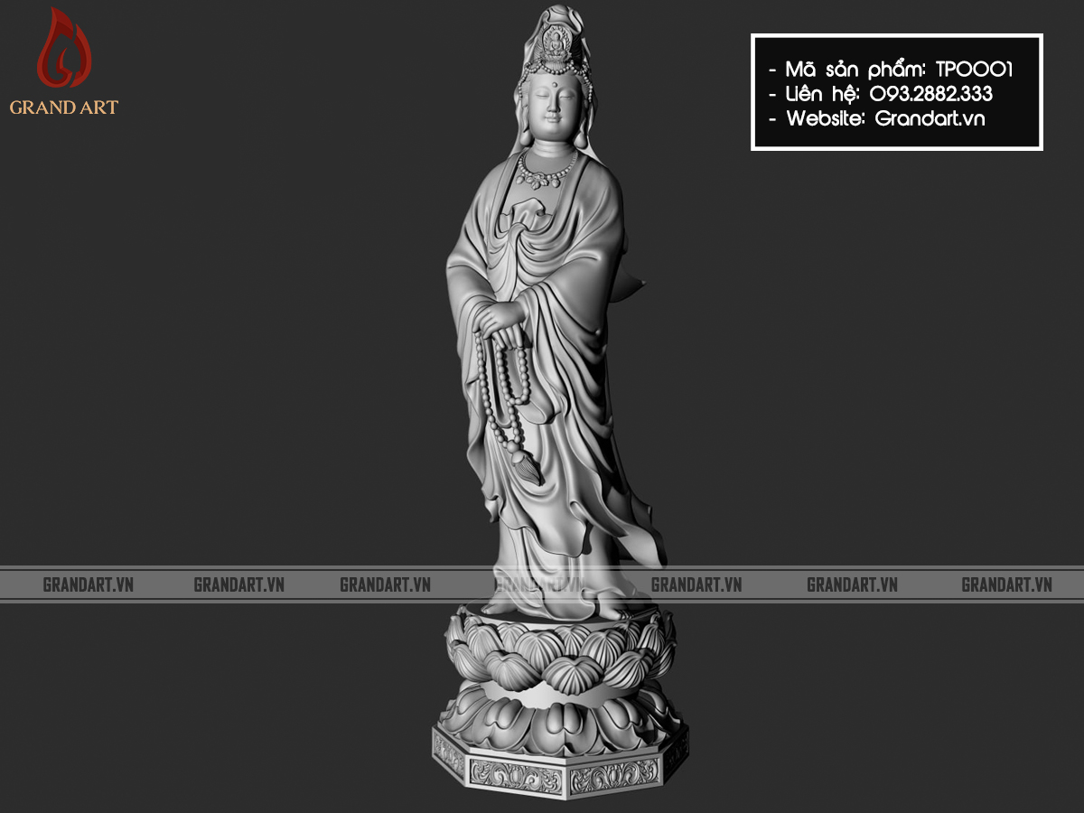 tượng Phật Bà Quán Thế Âm Bồ Tát - TP0001