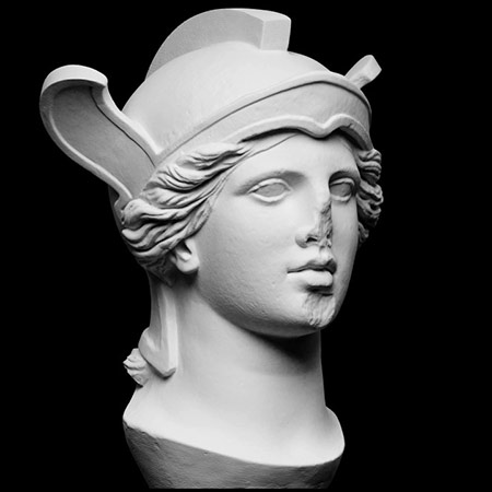 Đầu Tượng Athena Parthenos PH0149