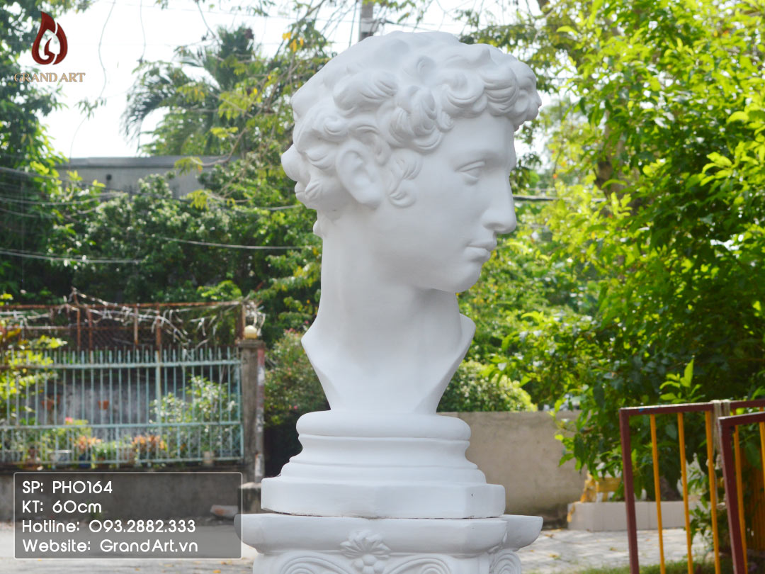 Tượng bán thân - Đầu tượng thạch cao Giuliano De Medici