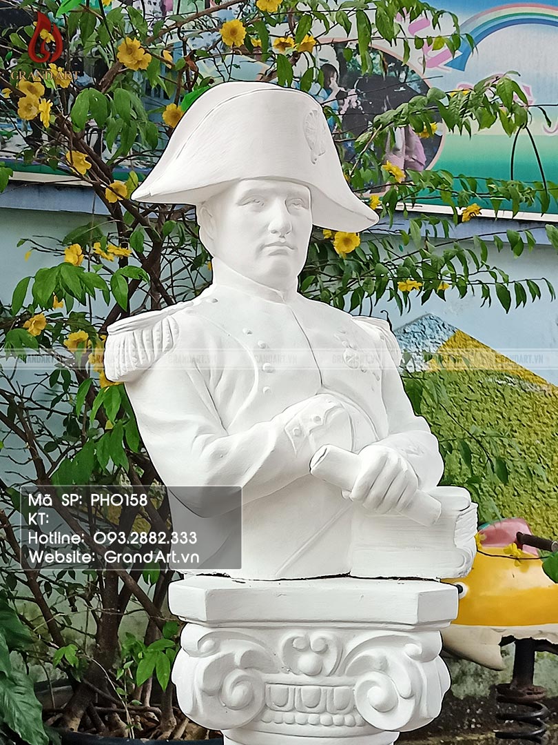 tượng bán thân thạch cao Napoleon