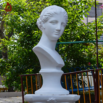 Tượng Bán Thân - Đầu Tượng Thạch Cao Venus Phong Cách Hy Lạp, Châu Âu Cao 60cm