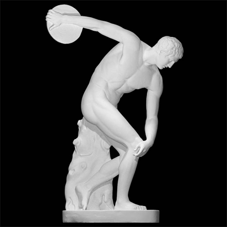 Tượng Lực Sĩ Ném Đĩa Discobolus | Chế tác theo yêu cầu