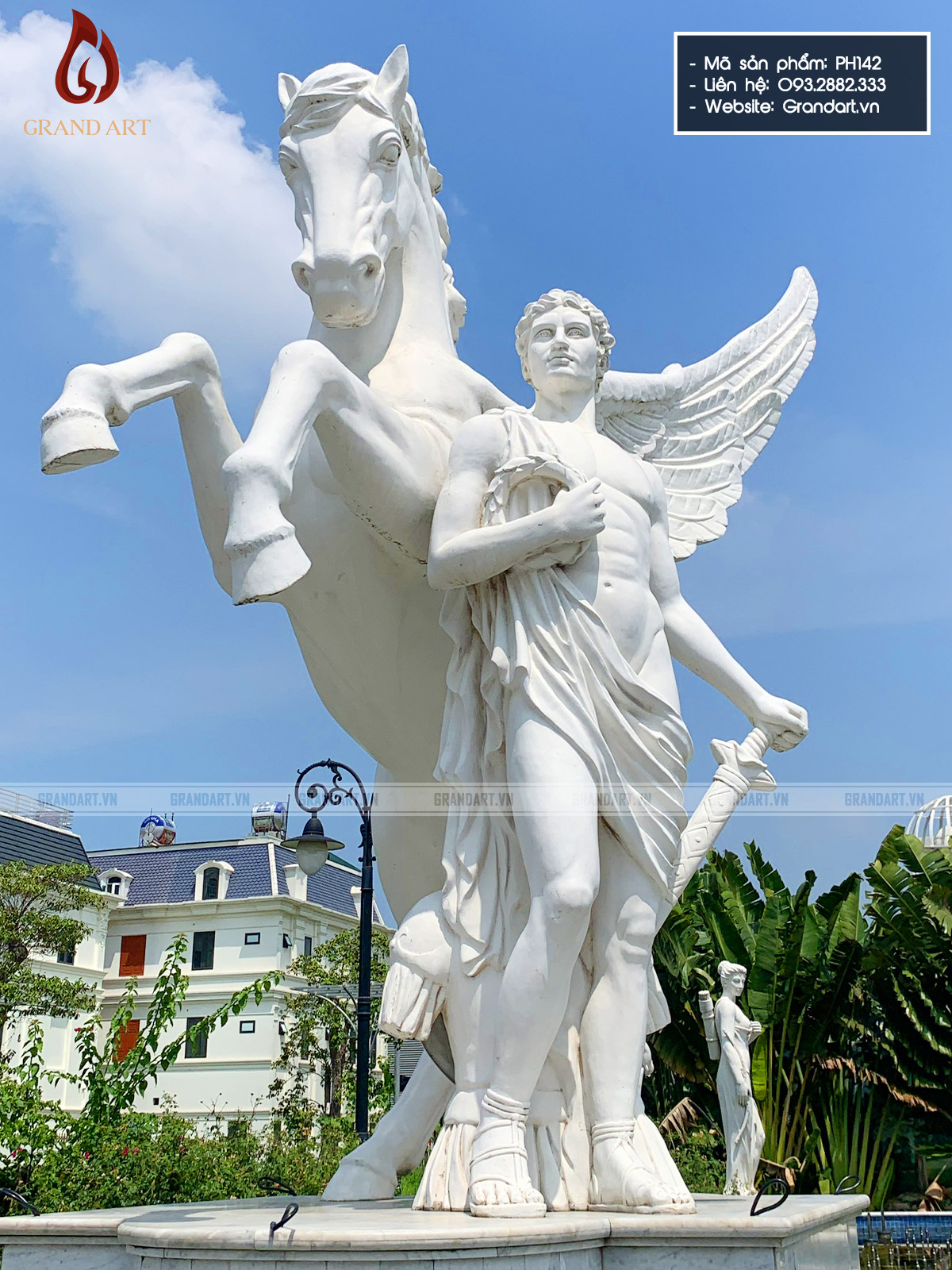 tượng Perseus và ngựa Pegasus