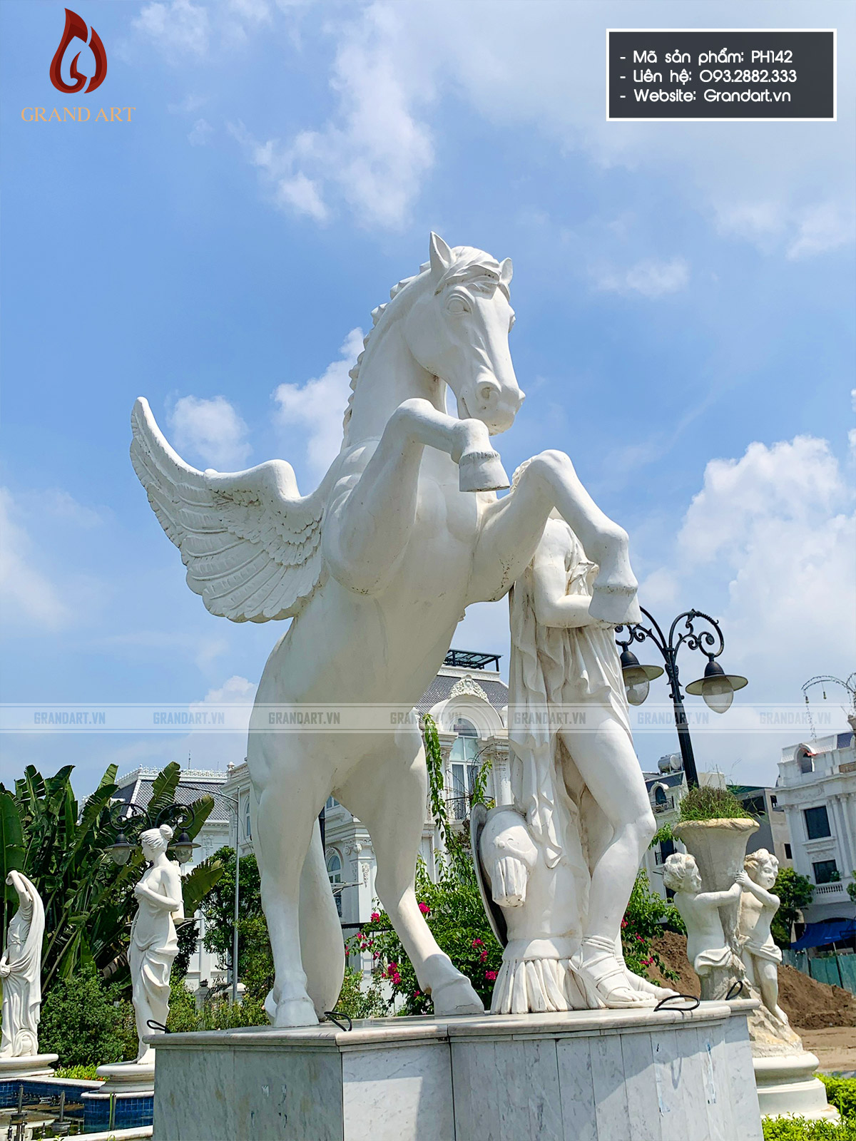 tượng Perseus và ngựa Pegasus