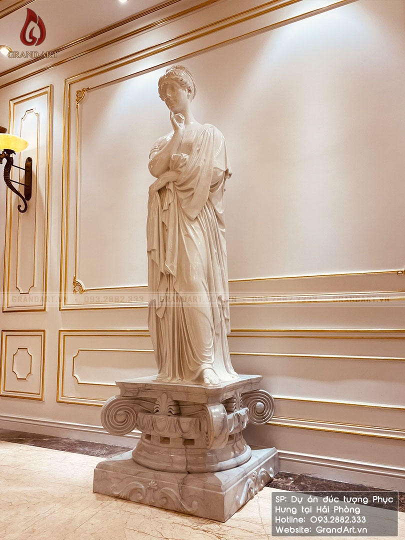 tượng Venus bằng composite cao 1m9
