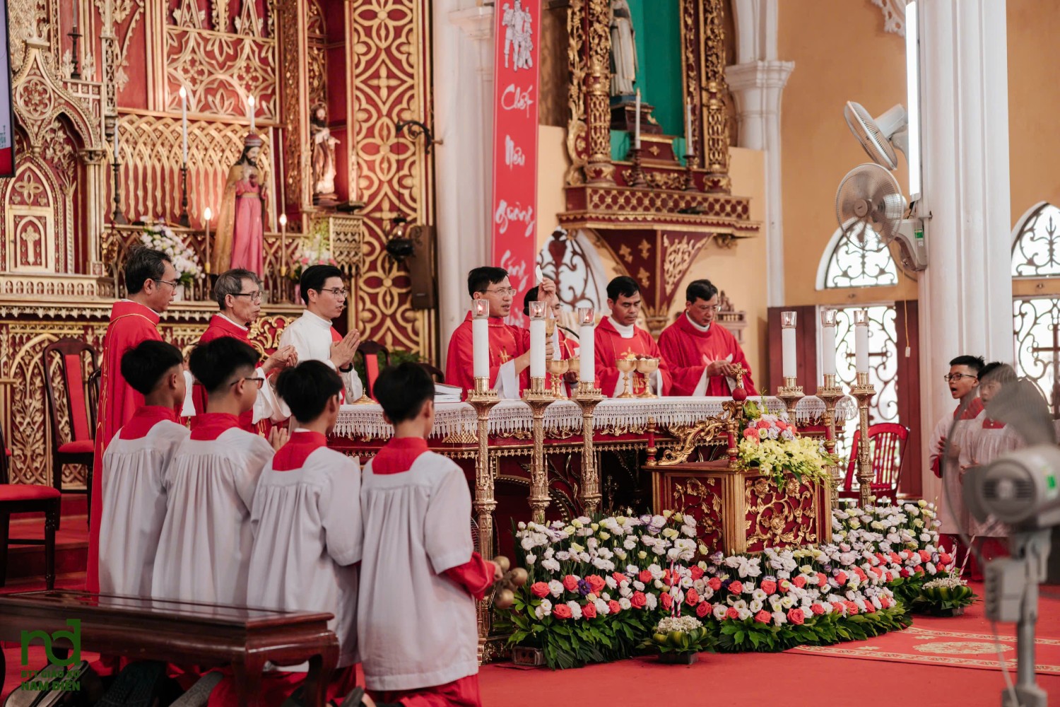 Nam Điền mừng lễ thánh Giuse Trần Văn Tuấn
