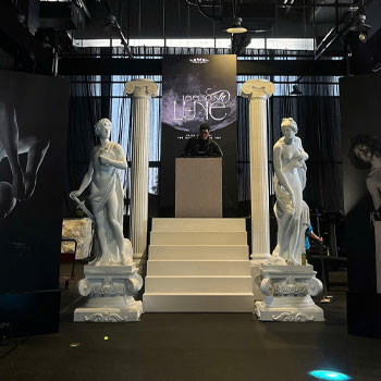 Chiêm Ngưỡng Bộ Tượng Phục Hưng Composite Trang Trí Sự Kiện Cho Level Fitness Hanoi