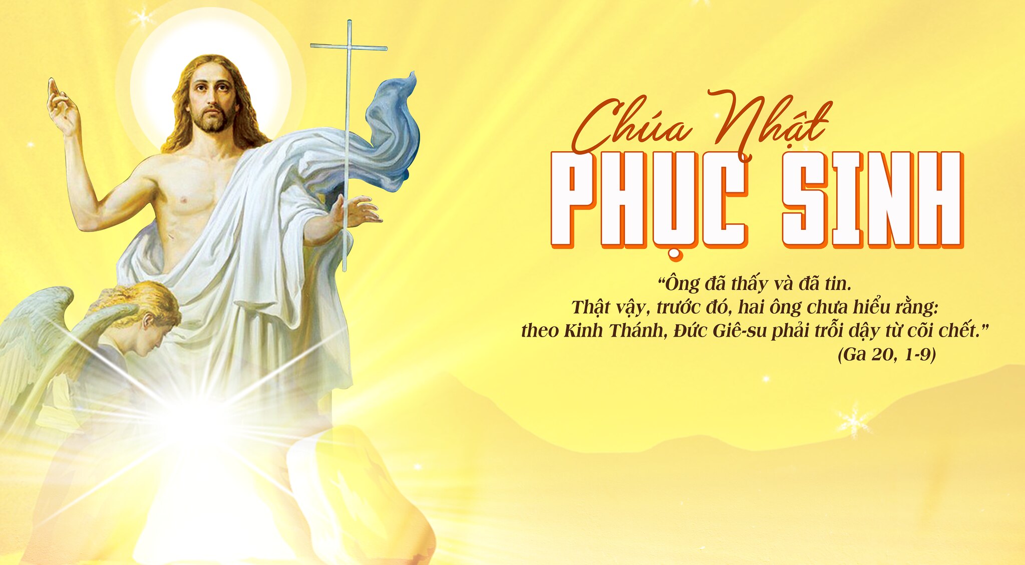 chúa nhật phục sinh 5/4