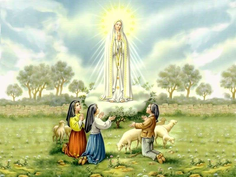 đức mẹ hiện ra lần đầu tại Fatima ngày 13/5/1917