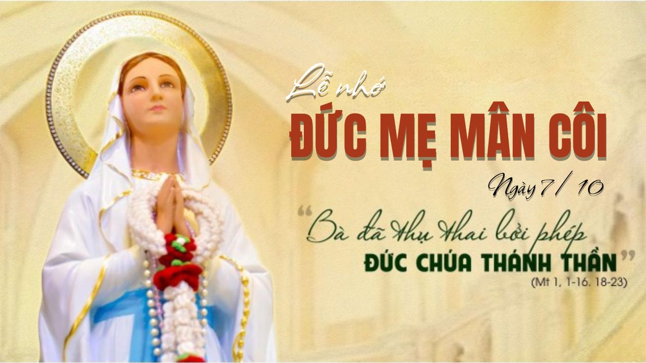 lễ nhớ đức mẹ mân côi