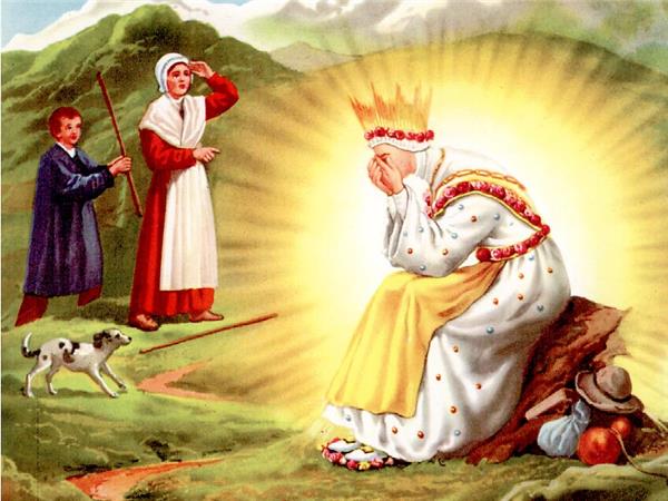 Đức Mẹ Hiện ra tại La Salette - Pháp