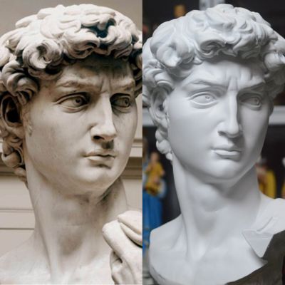 Nên chọn tượng Phục Hưng bằng composite hay đá cẩm thạch?