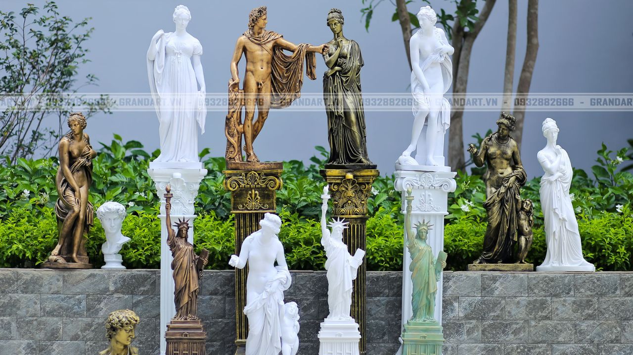 tượng phục hưng bằng composite