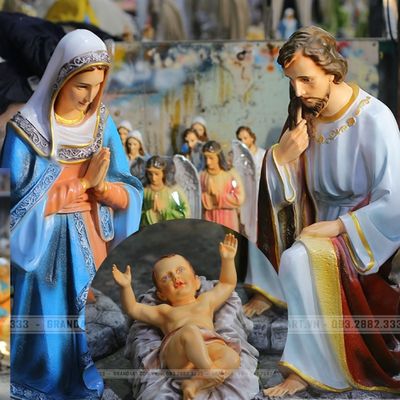 Bộ tượng Chúa Giáng Sinh mới - Món quà không thể thiếu dịp Noel năm nay