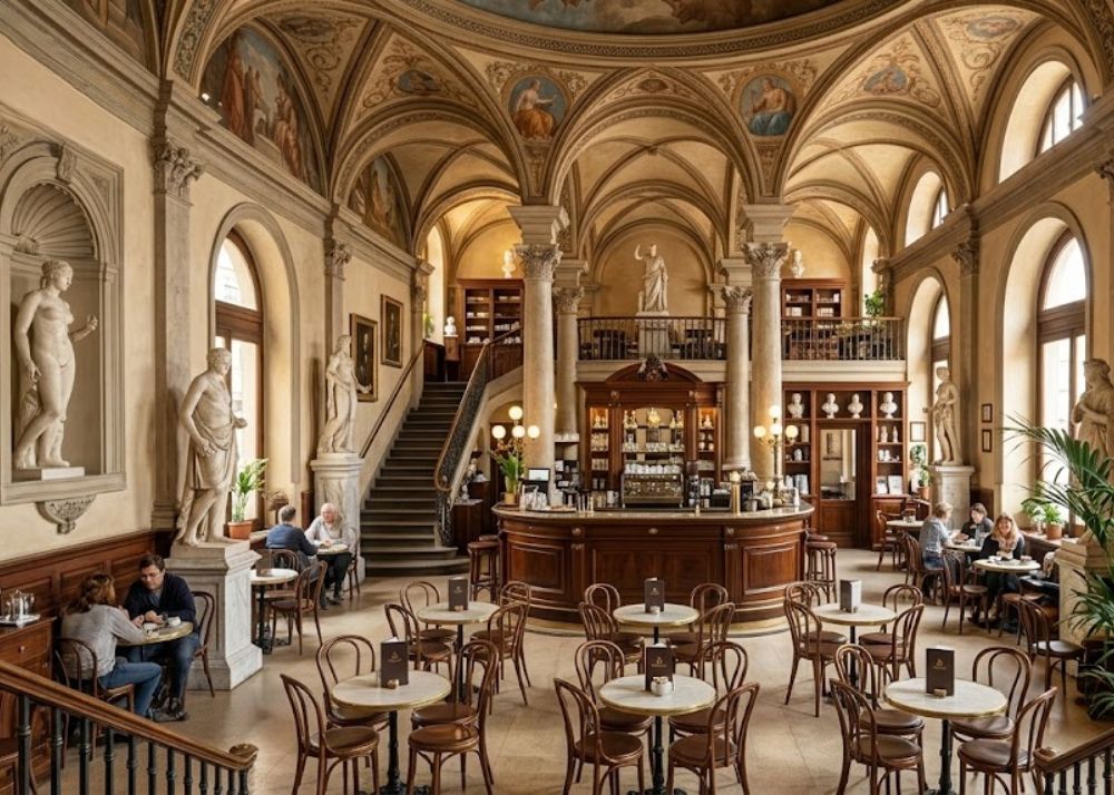 Bí quyết chọn tượng Phục Hưng phù hợp với không gian quán cafe