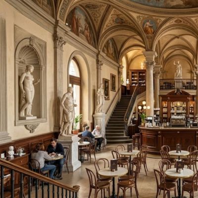 Bí quyết chọn tượng Phục Hưng phù hợp với không gian quán cafe